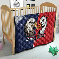 Canada Goose x USA Band Eagle Faced Off Quilt