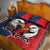 Canada Goose x USA Band Eagle Faced Off Quilt Bed Set