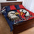 Canada Goose x USA Band Eagle Faced Off Quilt Bed Set