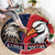 Canada Goose x USA Band Eagle Faced Off Round Carpet