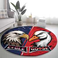 Canada Goose x USA Band Eagle Faced Off Round Carpet