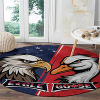 Canada Goose x USA Band Eagle Faced Off Round Carpet