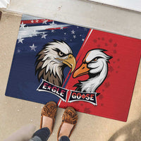 Canada Goose x USA Band Eagle Faced Off Rubber Doormat