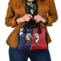 Canada Goose x USA Band Eagle Faced Off Shoulder Handbag