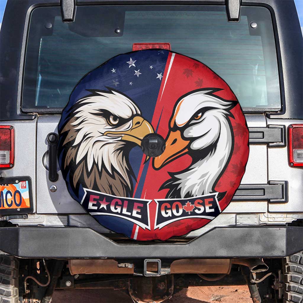Canada Goose x USA Band Eagle Faced Off Spare Tire Cover