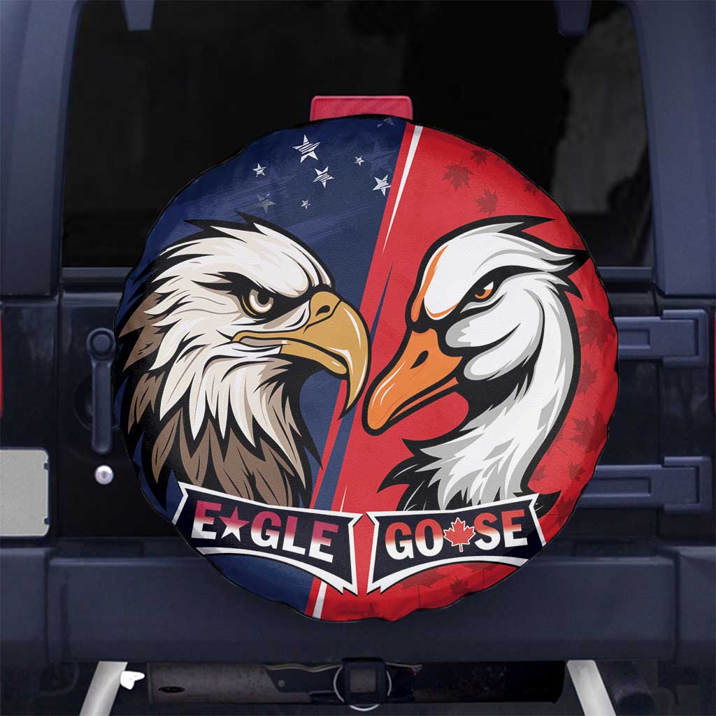Canada Goose x USA Band Eagle Faced Off Spare Tire Cover