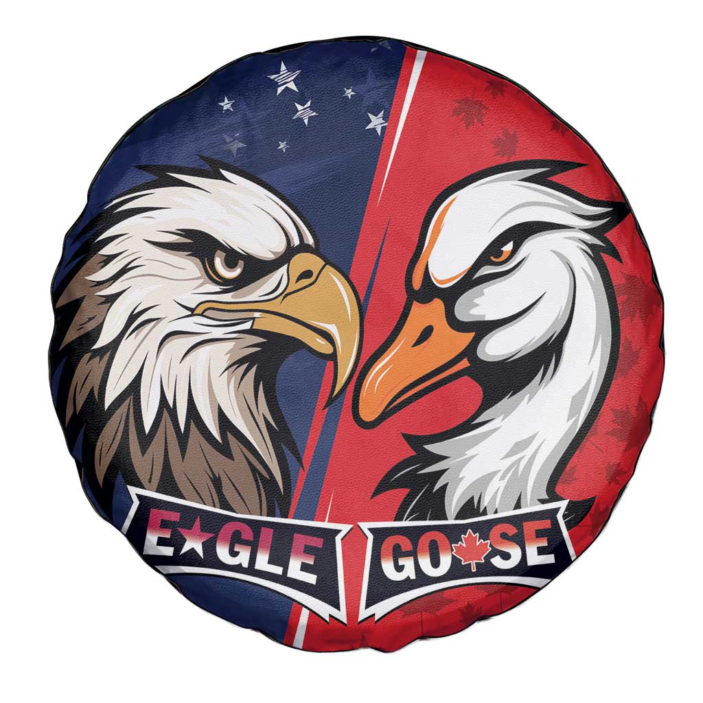 Canada Goose x USA Band Eagle Faced Off Spare Tire Cover