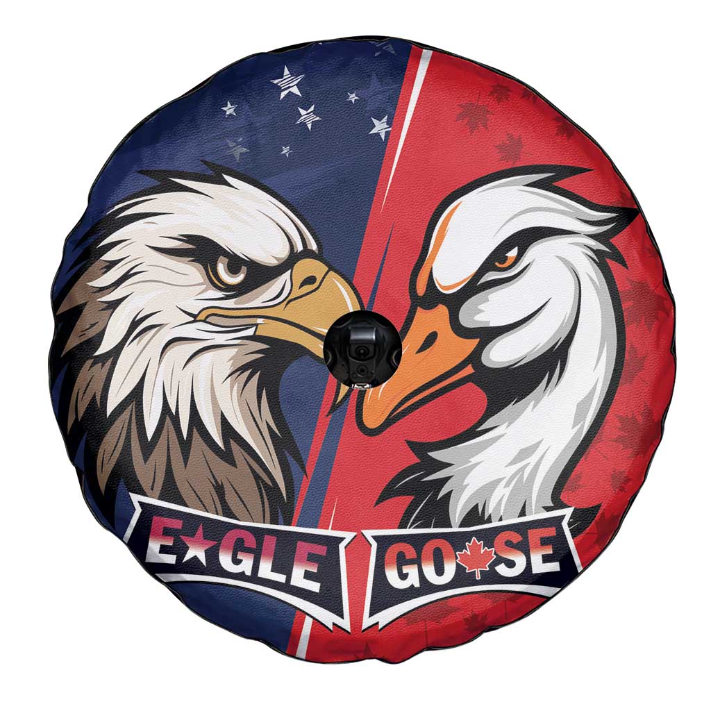 Canada Goose x USA Band Eagle Faced Off Spare Tire Cover