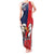 Personalized Canada Goose x USA Band Eagle Faced Off Tank Maxi Dress