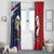 Canada Goose x USA Band Eagle Faced Off Window Curtain