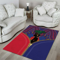 Haiti Heritage Month Area Rug Zipper Stylized