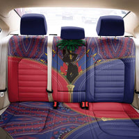Haiti Heritage Month Back Car Seat Cover Zipper Stylized