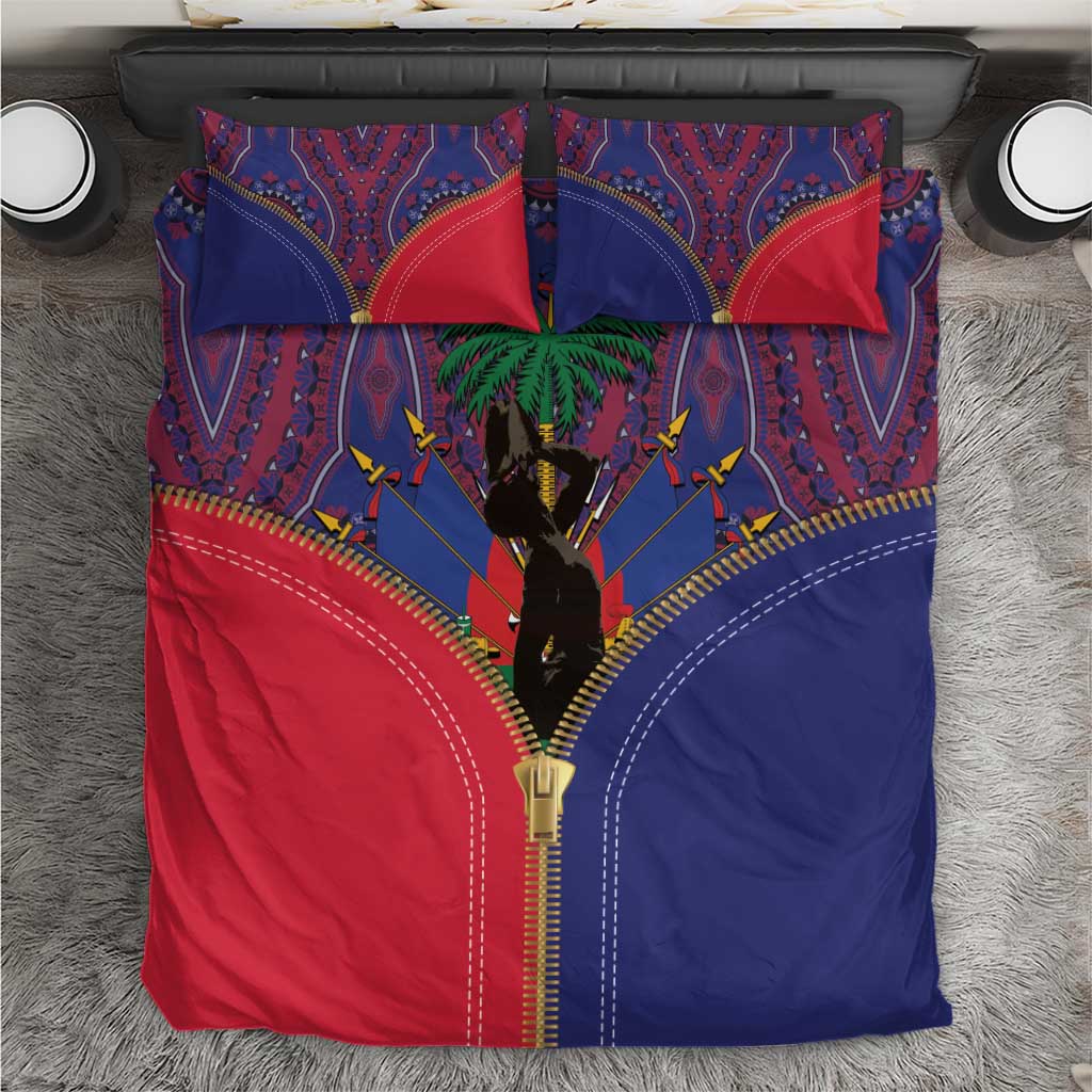 Haiti Heritage Month Bedding Set Zipper Stylized