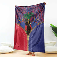 Haiti Heritage Month Blanket Zipper Stylized
