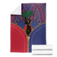 Haiti Heritage Month Blanket Zipper Stylized