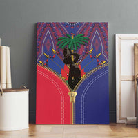 Haiti Heritage Month Canvas Wall Art Zipper Stylized