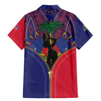 Haiti Heritage Month Family Matching Mermaid Dress and Hawaiian Shirt Zipper Stylized