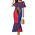Haiti Heritage Month Family Matching Mermaid Dress and Hawaiian Shirt Zipper Stylized