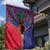 Haiti Heritage Month Garden Flag Zipper Stylized
