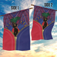 Haiti Heritage Month Garden Flag Zipper Stylized