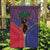 Haiti Heritage Month Garden Flag Zipper Stylized