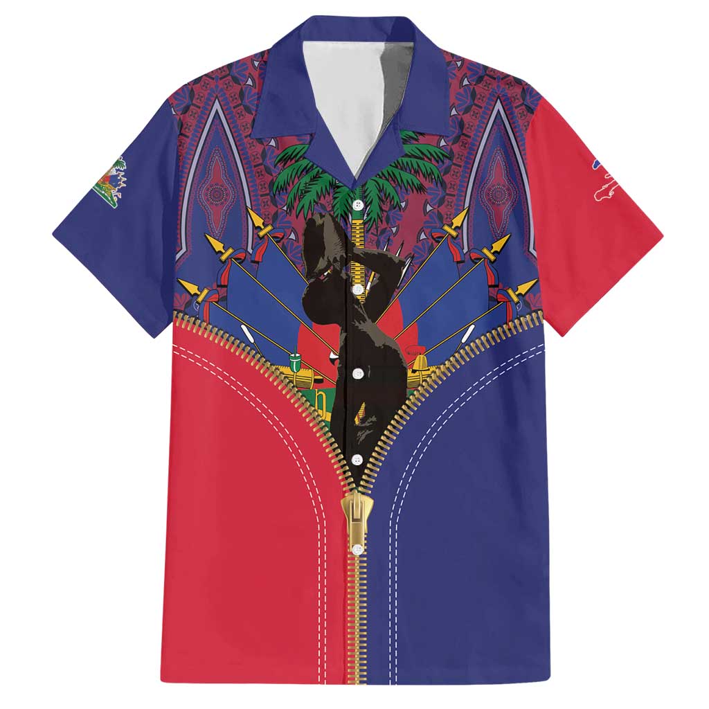 Haiti Heritage Month Hawaiian Shirt Zipper Stylized