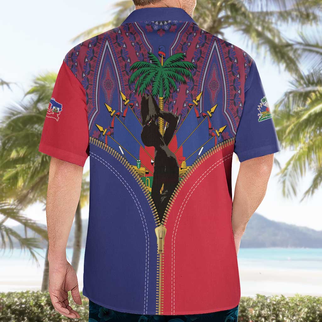 Haiti Heritage Month Hawaiian Shirt Zipper Stylized