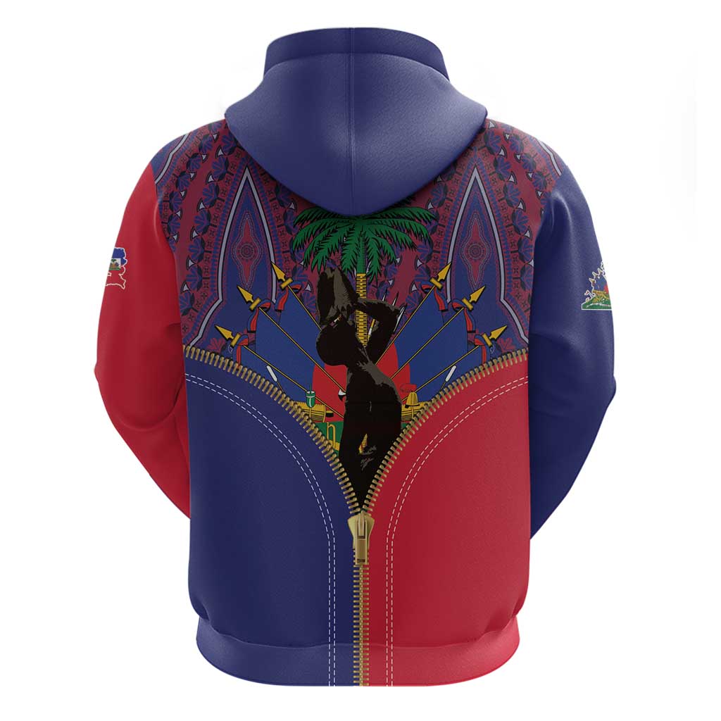 Haiti Heritage Month Hoodie Zipper Stylized