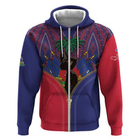 Haiti Heritage Month Hoodie Zipper Stylized