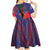 Haiti Heritage Month Kid Short Sleeve Dress Zipper Stylized