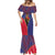 Haiti Heritage Month Mermaid Dress Zipper Stylized