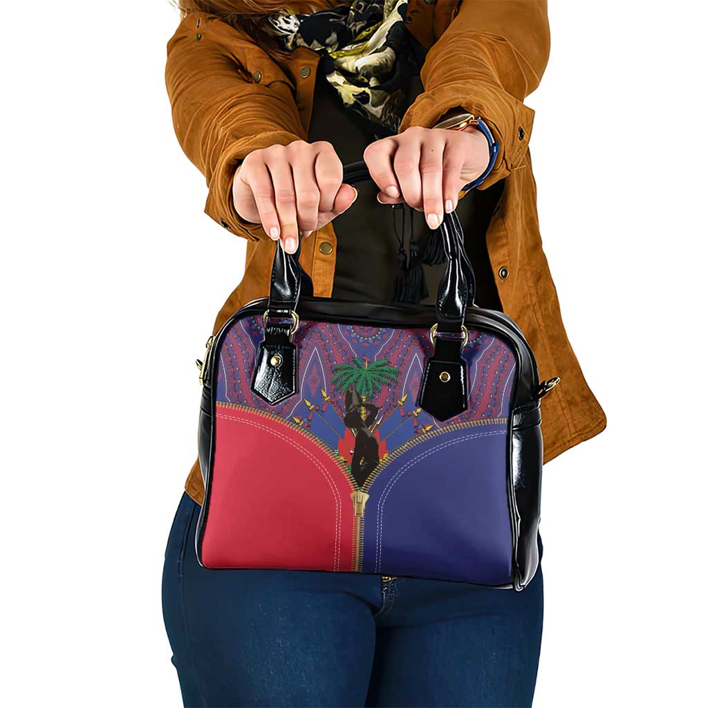 Haiti Heritage Month Shoulder Handbag Zipper Stylized