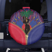 Haiti Heritage Month Spare Tire Cover Zipper Stylized