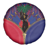 Haiti Heritage Month Spare Tire Cover Zipper Stylized