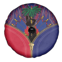 Haiti Heritage Month Spare Tire Cover Zipper Stylized
