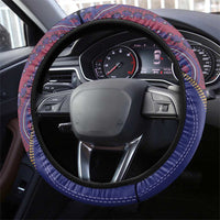 Haiti Heritage Month Steering Wheel Cover Zipper Stylized