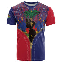 Haiti Heritage Month T Shirt Zipper Stylized