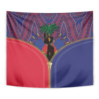 Haiti Heritage Month Tapestry Zipper Stylized