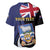 Personalised Falkland Islands Baseball Jersey Desire the Right