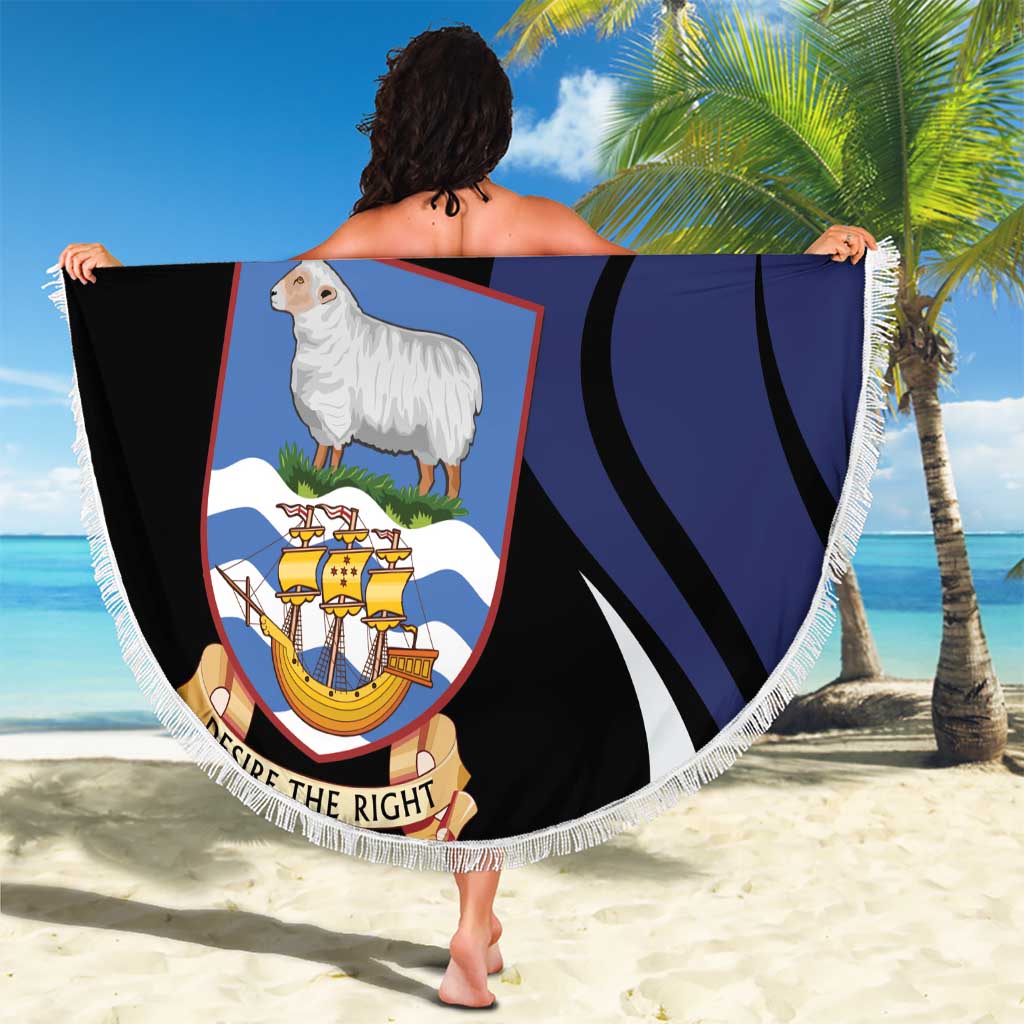 Falkland Islands Beach Blanket Desire the Right