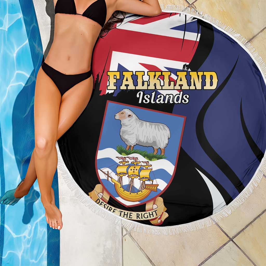 Falkland Islands Beach Blanket Desire the Right