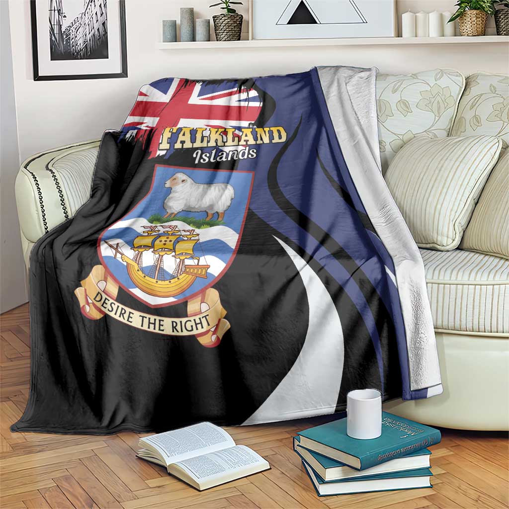 Falkland Islands Blanket Desire the Right