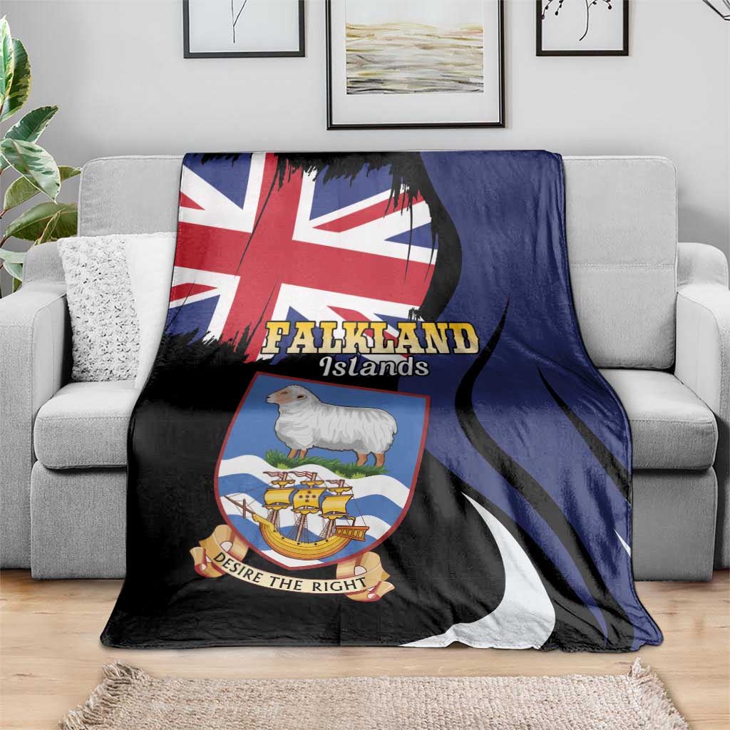 Falkland Islands Blanket Desire the Right