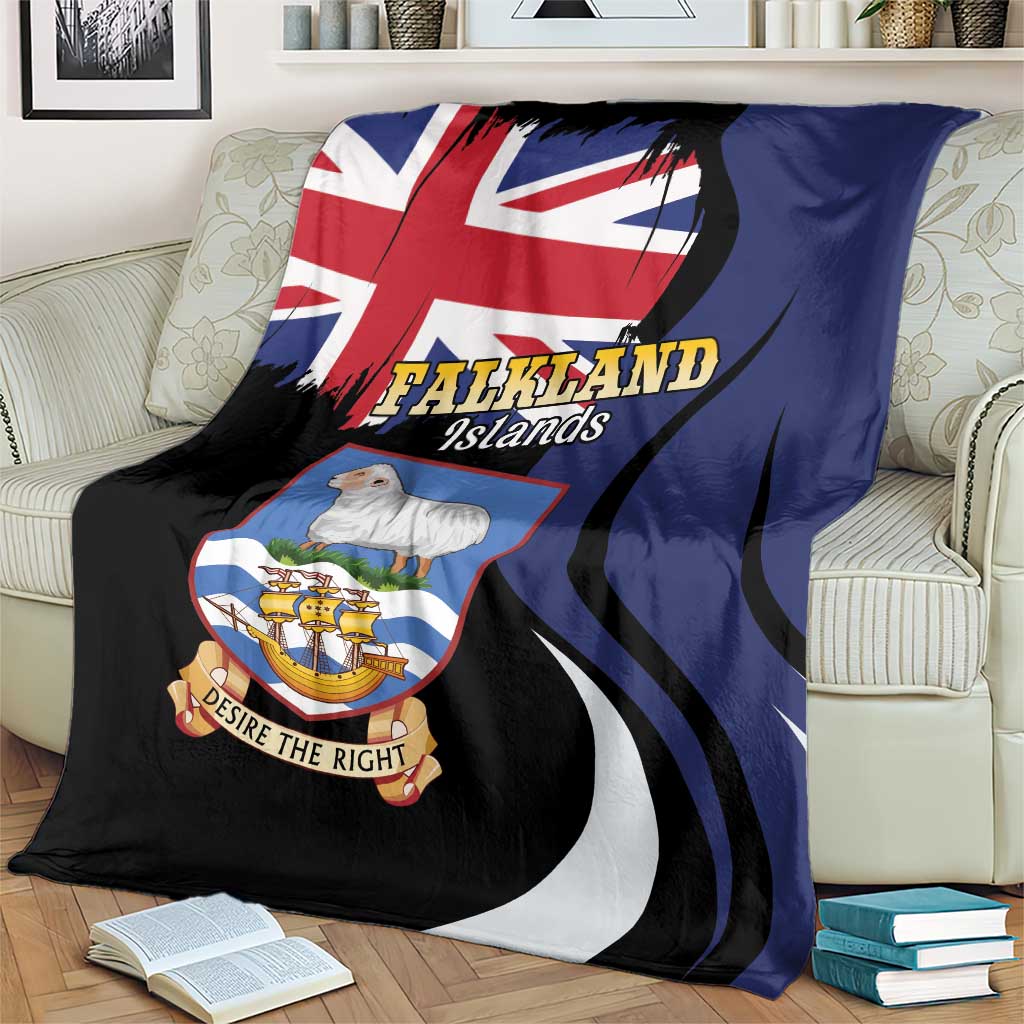 Falkland Islands Blanket Desire the Right