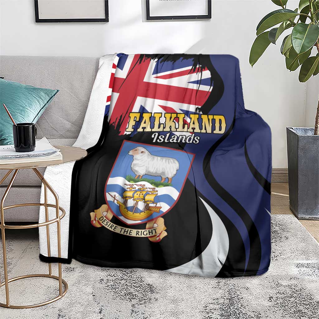 Falkland Islands Blanket Desire the Right