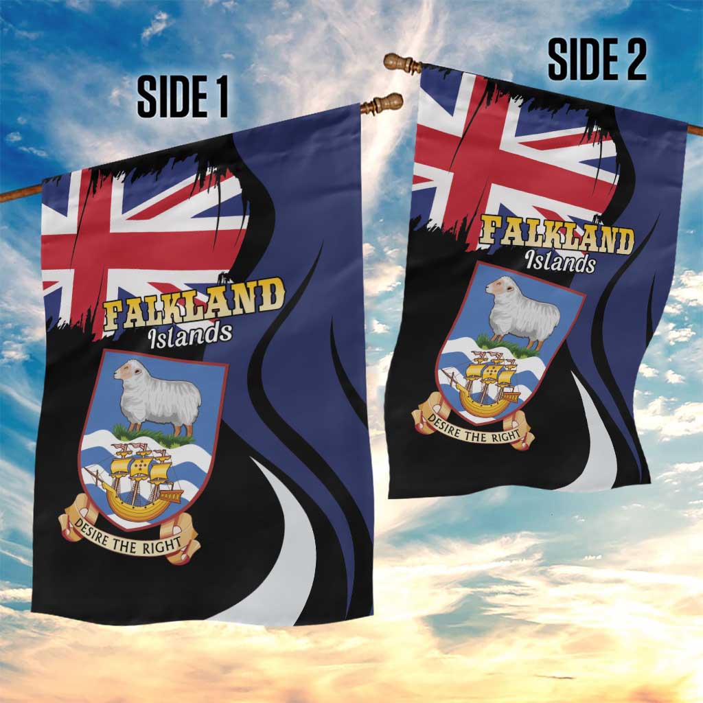 Falkland Islands Garden Flag Desire the Right