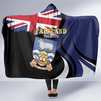 Falkland Islands Hooded Blanket Desire the Right