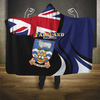Falkland Islands Hooded Blanket Desire the Right