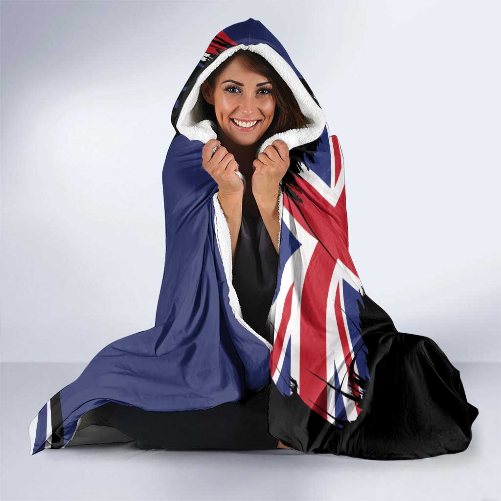 Falkland Islands Hooded Blanket Desire the Right
