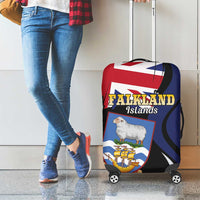 Falkland Islands Luggage Cover Desire the Right